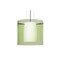 Besa Lighting Pahu 12 Cable Pendant, Trans. Olive/Opal, Bronze Finish, 1x100W Incandescent 1KG-L18407-BR - alternate 1